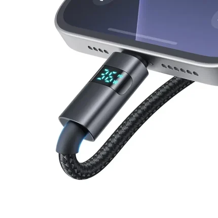 Mcdodo USB C to Lightning 36W Fast-Charging Cable with LED Display 1.2M