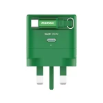 Momax 1-Charge+ 35W GaN Charger with Retractable Cable (US Plug)
