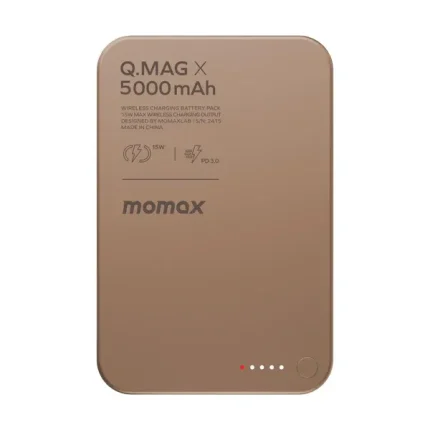 Momax Q.Mag X Gen 2 5000mAh Magnetic Wireless Power Bank 15W