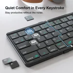 Nilkin Cube Pocket Foldable Bluetooth Keyboard with Touchpad