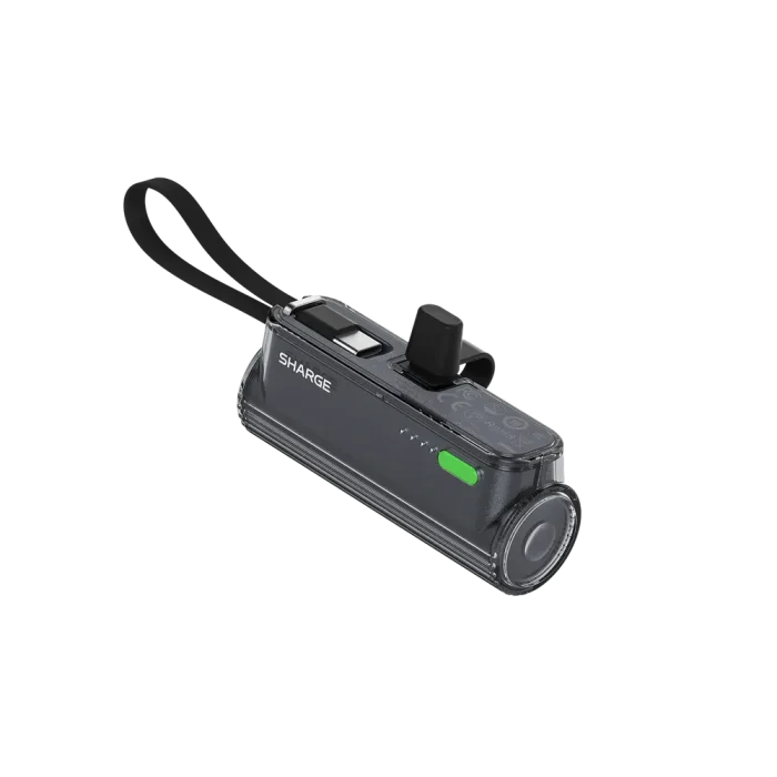 Sharge Flow Mini 2 5000mAh Power Bank 22.5W with Built-in Cable