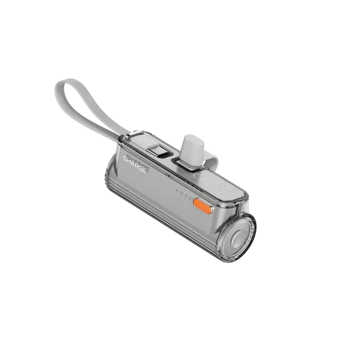 Sharge Flow Mini 2 5000mAh Power Bank 22.5W with Built-in Cable