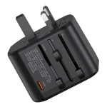 USAMS T59 Dual USB + Type-C Universal Travel Adapter 20W