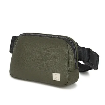 WIWU LULU Unisex Single Shoulder Casual PU Leather Crossbody Bag