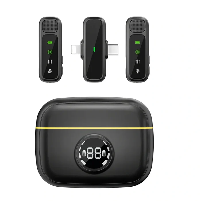 WIWU Wi-WM003 Duo Wireless Mini Microphone
