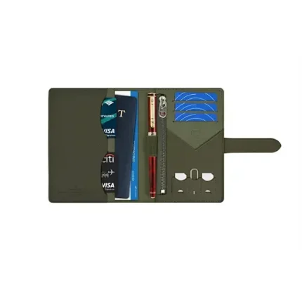 WiWU Ambassador Passport Wallet PU Leather Anti-theft RFID Travel Wallet