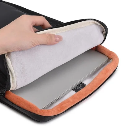 WiWU Cozy Classic Waterproof Polyester Laptop Sleeve Anti-drop Design HandBag