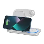 WiWU Foldable 3 in 1 15W Wireless Charger Wi-W020