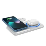 WiWU Foldable 3 in 1 15W Wireless Charger Wi-W020