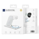 WiWU Foldable 3 in 1 15W Wireless Charger Wi-W020