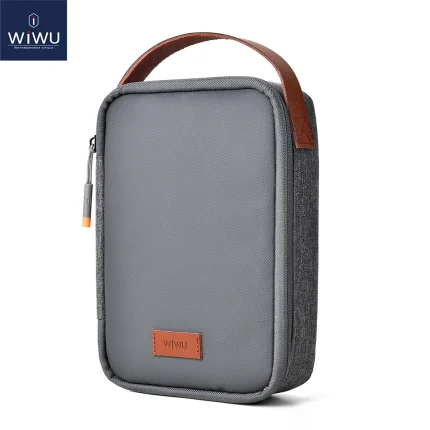 WiWU Minimal Tech Travel Pouch Electronics Accessories Organizer Bag