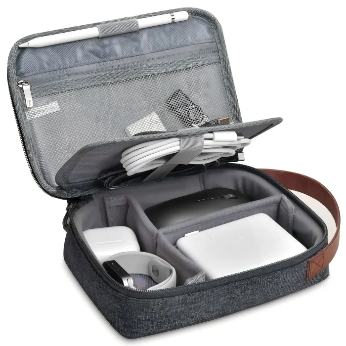 WiWU Minimal Tech Travel Pouch Electronics Accessories Organizer Bag