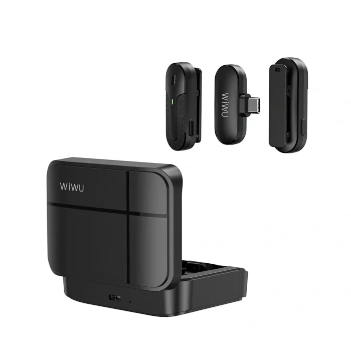 WiWU Wi-WM002 Dual Mini Wireless Microphone