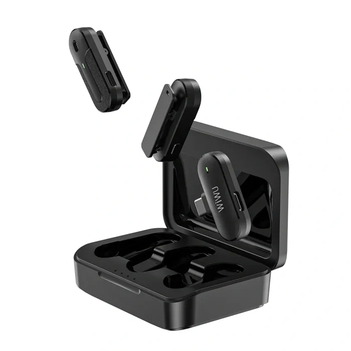 WiWU Wi-WM002 Dual Mini Wireless Microphone
