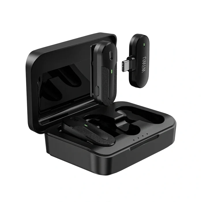WiWU Wi-WM002 Dual Mini Wireless Microphone