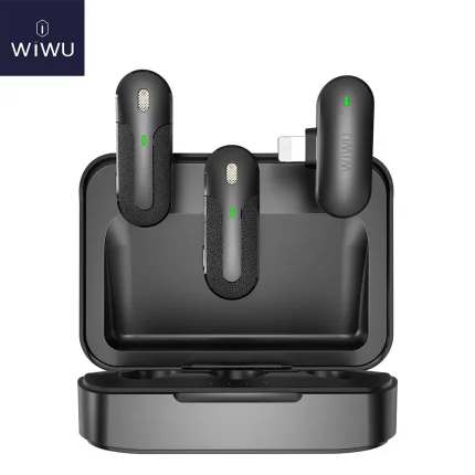 WiWU Wi-WM002 Dual Mini Wireless Microphone