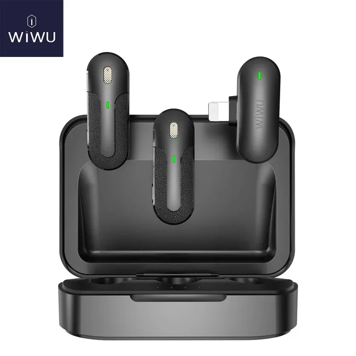 WiWU Wi-WM002 Dual Mini Wireless Microphone