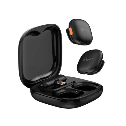 WiWU Wi-WM006 Noise Cancelling Lavalier Duo Wireless Microphone