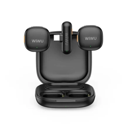 WiWU Wi-WM006 Noise Cancelling Lavalier Duo Wireless Microphone