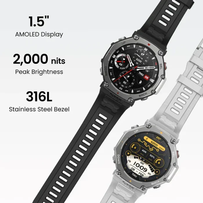 Amazfit T-Rex 3 Rugged GPS Smart Watch