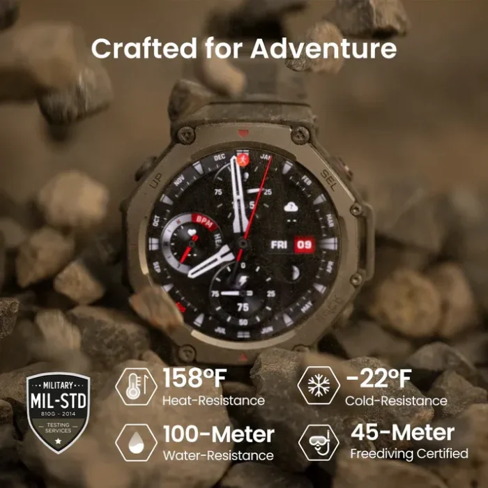 Amazfit T-Rex 3 Rugged GPS Smart Watch