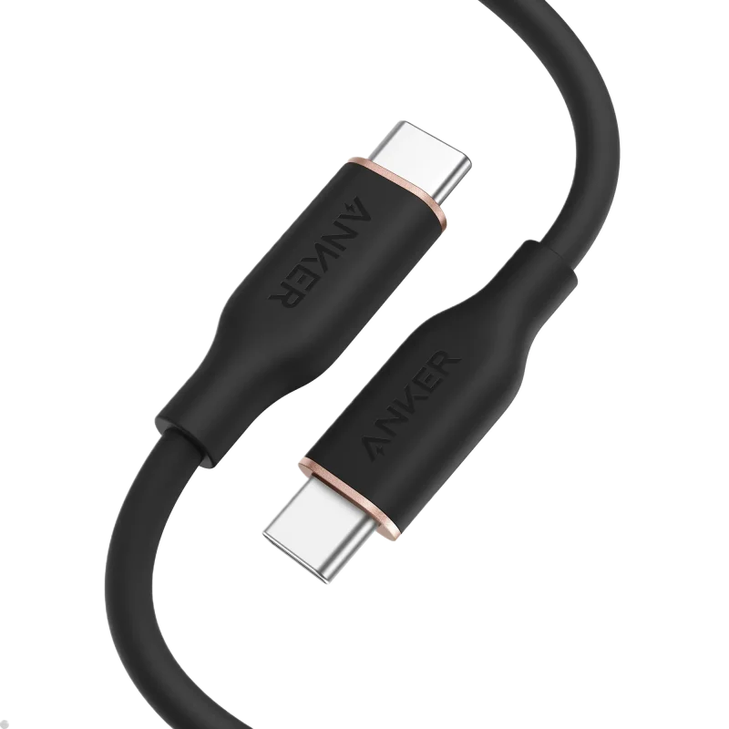 The Anker PowerLine III Flow 240W USB-C to USB-C Cable is designed for ultra-fast charging and reliable data transfer. With a maximum output of 240W (48V/5A), it supports the latest USB-C devices, including laptops, smartphones, tablets, and gaming consoles. Built with silicone soft-touch technology, this cable is not only powerful but also flexible, tangle-free, and durable. Perfect for professionals, gamers, and everyday users who demand speed and reliability.