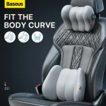 Baseus ComfortRide Series Car Headrest & Lumbar Pillow Set