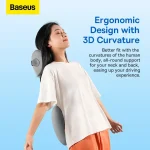Baseus ComfortRide Series Car Headrest & Lumbar Pillow Set