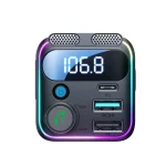 Joyroom JR-CCB01 48W Dual-Mic Car Wireless FM Transmitter