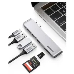 UGREEN 6-in-2 USB C Hub for MacBook Pro/Air CM251 (60560)
