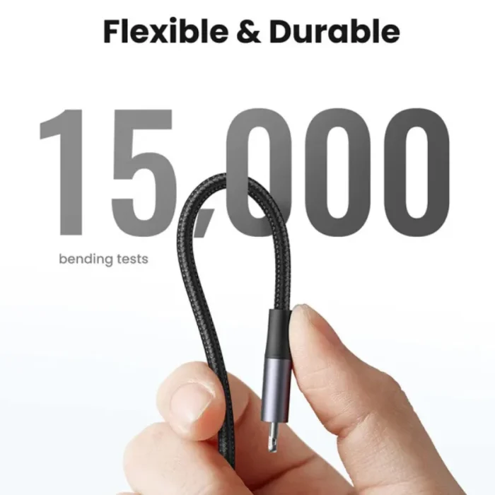 UGREEN MFI Braided PD USB C to Lightning Cable 2M US304 (60761)