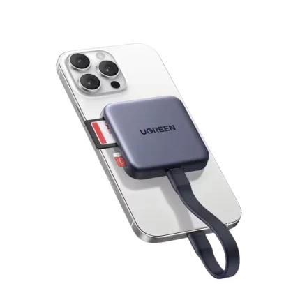 UGREEN MagFlow Portable Magnetic USB-C Card Reader CM898 (65095)