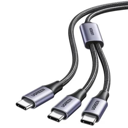 UGREEN US561 2-in-1 Universal 100W PD Type-C Fast Charging Cable 1.5M (35087)