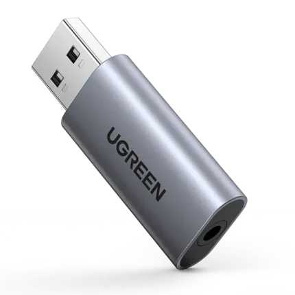 UGREEN USB to Audio Jack USB External Sound Card 3.5mm Audio Adapter CM383 (80864)