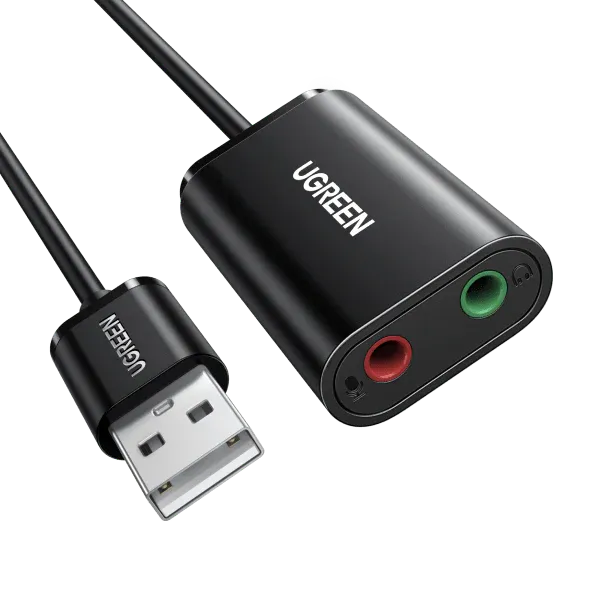 Ugreen US205 (30724) USB External Stereo Sound Card Ugreen US205 USB External Stereo Sound Card (30724)