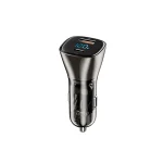 WiWU 72W Fast Charging Car Charger USB + Type-C Dual Ports PS500