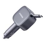 Anker Nano 75W Car Charger with Built-in Retractable USB-C Cable (A2738)