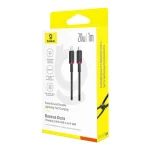 Baseus PD 20W Dura Series Fast Charging Cable Type-C to Lightning 1M