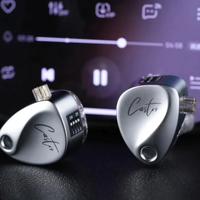 KZ Castor Tuning Adjustable Dual Driver IEM Earphones
