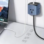 LDNIO SC3319 6in1 65W Power Socket Cube 2500W Universal Outlet
