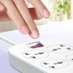 LDNIO SC4407C Universal Outlet 45W USB Power Strip with 4 AC outlets