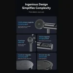 Maxco Qi2 Magnetic Wireless Charger Stand with Ambient Light MW16