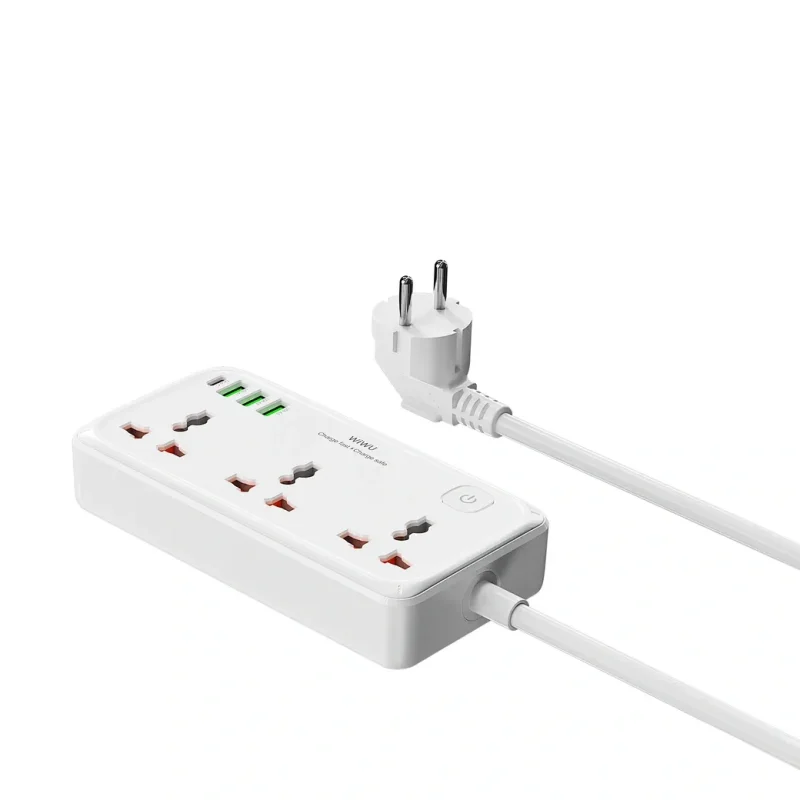 WIWU Wi-S005 30W GaN Cube Power Strip with Multiple Ports