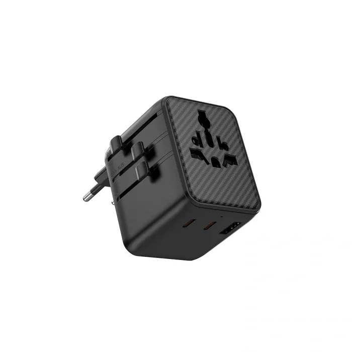 WiWU Aramid Fiber Warrior 25W GaN Universal Adapter 2C1A Wi-UA011