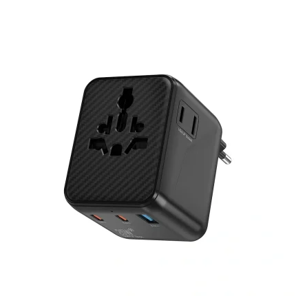 WiWU Aramid Fiber Warrior 25W GaN Universal Adapter 2C1A Wi-UA011