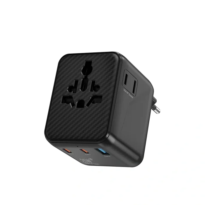 WiWU Aramid Fiber Warrior 25W GaN Universal Adapter 2C1A Wi-UA011