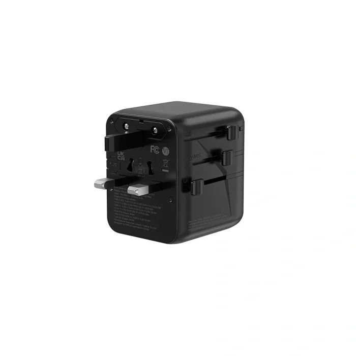 WiWU Aramid Fiber Warrior 25W GaN Universal Adapter 2C1A Wi-UA011