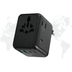WiWU Wi-UA010 45W GaN Aramid Fiber Warrior Universal Adapter