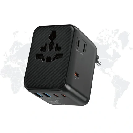 WiWU Wi-UA010 45W GaN Aramid Fiber Warrior Universal Adapter