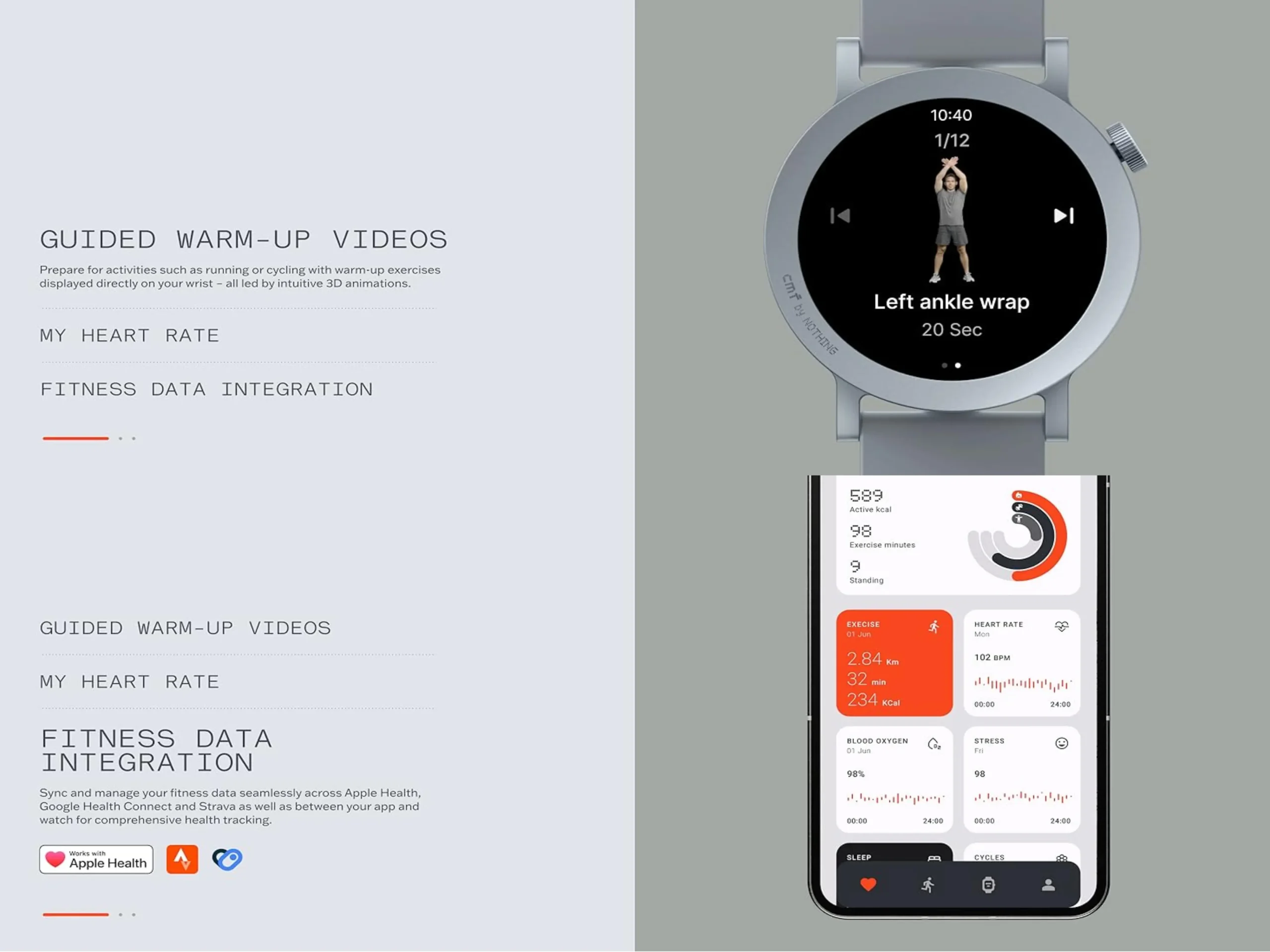 Cmf By Nothing Watch Pro 2 60Hz AMOLED Display Smartwatch
